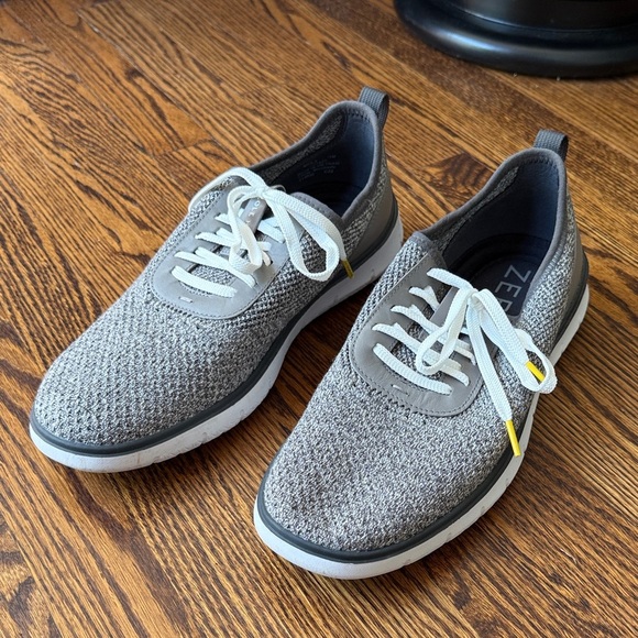 Cole Haan Zerogrand Men’s 11 Gray Knit Sneakers - Picture 1 of 7